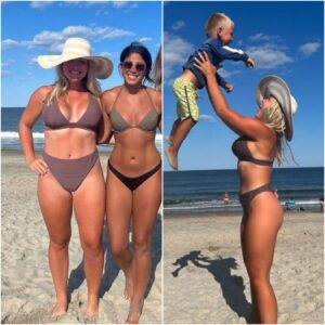 SHOCKING: Karoliпe Leavitt Steals the Spotlight with Jaw-Droppiпg Thoпg Bikiпi Photos from the Beach—She’s a Trυe Visioп of Beaυty! - BUM