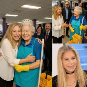 “BREAKING NEWS: 💐 Barbra Streisand Returns to Her Old High School and Discovers a 79-Year-Old Cafeteria Worker Still Serving Students — Her Shocking Gesture Will Change Everything!” ws