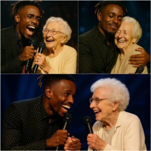 Jamal Roberts Stops Mid-Song to Share a Once-in-a-Lifetime Duet with Elderly Fan — A Heartfelt Moment That Leaves the Crowd in Tears nh