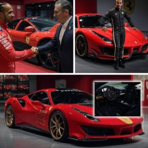 Ferrari Officially Unveils the F44 Supercar — Personally Designed by Lewis Hamilton 🚘💥