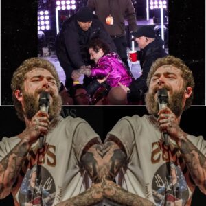 “SHOCKING MOMENT: Post Malone Collapses on Stage During Performance — Fans in Tears as Chaos Unfolds!” ws