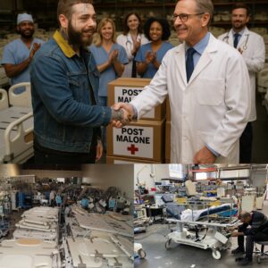 “Post Malone’s Shocking Donation: You Won’t Believe What He Did for Healthcare Workers!” ws