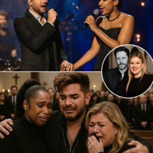 Adam Lambert and Jennifer Hudson Pause Mid-Song to Honor Kelly Clarkson's Heartbreaking Loss: A Powerful Moment of Love and Support nh