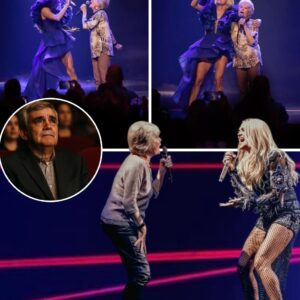 “My Mom Can Rap?!” – Carrie Underwood Bursts Into Tears As Her Mom Unexpectedly ‘Carries The Stage,’ While Her Dad Stands Below The Stage Silently Watching The Mother And Daughter Duet.