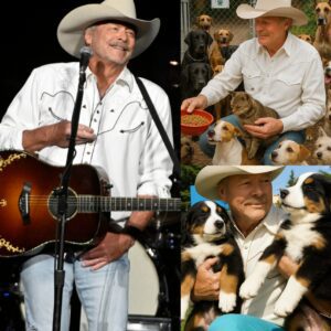 UPDATE NEWS: Alan Jackson, the legendary country music icon, has pledged to donate all proceeds from his upcoming September tour dates in North America to create a ‘paradise’ for stray dogs and cats. ws