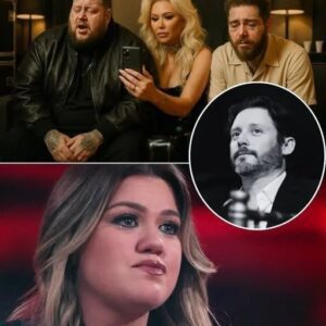 TEARS & TRIBUTES💔: Jelly Roll and Post Malone’s Private “Save Him” for Kelly Clarkson After Tragic Death of Ex-Husband Brandon Blackstock...