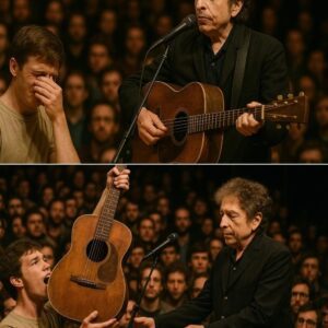 The Crowd Was A Sea Of Faces When A Young Man, No More Than Twenty, Lifted An Old, Weathered Guitar High Above His Head. “This Was My Father’s,” He Shouted, “And Before He Died, He Told Me, ‘If You Ever Meet Dylan… ws