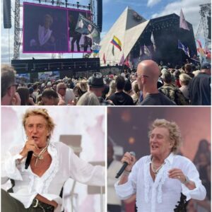 Rod Stewart just turned Glastonbury into the world’s biggest sing-along — and proved that age is just a number