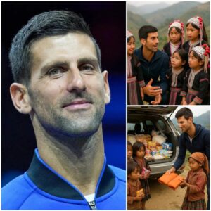 Heartwarming News: Djokovic Brings Kindness to Children in Remote Asian Highlands...