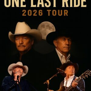 LEGENDS REVIVED: Alan Jackson and George Strait announce their 2026 tour “One Last Ride”. ws