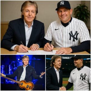History Shocks the World: Paul McCartney Strikes Unbelievable Deal with New York Yankees’ Aaron Boone to Stage “Symphony Under the Stars” at Yankee Stadium—The Music World Can’t Believe What’s Coming! nh