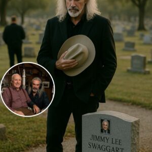 Guy Penrod arrived at the quiet cemetery just after sunrise, dressed in a simple black coat, silver hair catching the morning light. ws