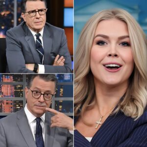 ⚠️ COLBERT CUTS SEGMENT MIDWAY After Karoline Leavitt FLIPS the Narrative—And What She Said Left the Studio GASPING!
