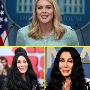 🎙️🔥The Moment No One Expected: Karoline Leavitt and Cher Face Off Live — And It Took Just One Line to Stop the Studio Cold