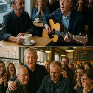 "Café Turns Into Beatles Reunion: Paul McCartney and Ringo Starr’s Surprise ‘Let It Be’ Duet Moves Patrons to Tears" nh