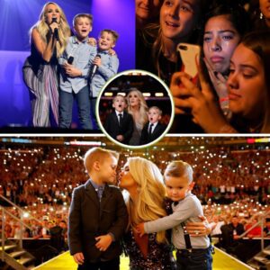 Carrie Underwood Stuns 50,000 Fans With a Heartfelt On-Stage Family Moment That Turns a Concert Into an Unforgettable Legacy of Love and Healing nh