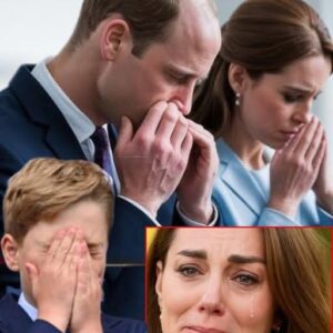 3 MINUTES AGO! Kate Middleton appeared shockingly thin, her cheeks hollow, tears spilling as the doctor’s words cut through the room. William stood stiff, silent.—