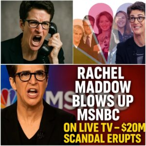 BREAKING: "Rachel Maddow BLOWS UP MSNBC On Live TV — $20M Secret Scandal Erupts, Execs Flee, Prime-Time Chaos Engulfs the Network!"