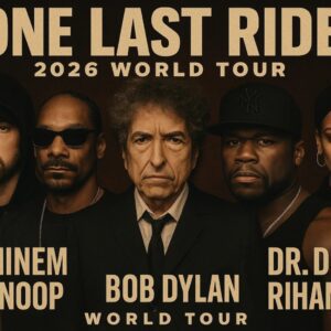 "BREAKING: Eminem, Snoop Dogg, 50 Cent, Rihanna & Bob Dylan Unite for ‘ONE LAST RIDE’ 2026 World Tour – The Ultimate Hip-Hop & R&B Reunion!" ws