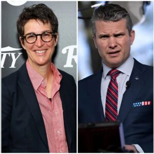 “ARE YOU SERIOUS?” — Pete Hegseth ignited a live TV firestorm when he refused to hand Rachel Maddow the Lifetime Achievement in Journalism Award, stunning millions with five cold words: “SHE’S NOT WORTHY OF THIS.”