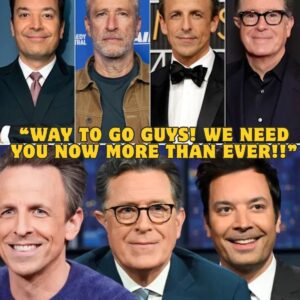 Jimmy Fallon and Fellow Comedians Unite for Surprise Show of Support at ‘The Late Show’ Following Colbert’s Cancellation