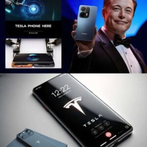 “Elon Musk Just Launched the Tesla Pi Phone — No Android, No iOS, Satellite Calls Anywhere, Neuralink Integration, Solar Charging, and Military-Grade Privacy 🌠