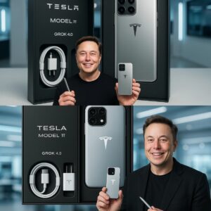 Tesla has finally unveiled the pi phone 2026 - price at just $173, featuring starlink internet, solar charging and brainwave 🧠 control...