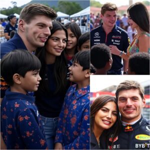 Max Verstappen and his girlfriend Kelly Piquet hit the world with a large-scale charity campaign in South America.