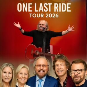 Epic Reunion: Barry Gibb, Agnetha Fรคltskog, Bjรถrn Ulvaeus, and Mick Jagger Announce 2026 โONE LAST RIDEโ Tour โ A Disco Legacy Reborn