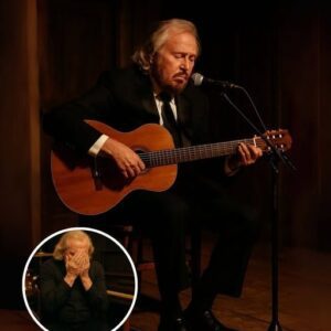 On a quiet autumn afternoon, Barry Gibb, with his well-worn acoustic guitar, performed a deeply intimate rendition of โTo Love Somebodyโ alongside an old friend. The song, stripped of its usual energy, became a heartfelt reflection of love and solitude, his warm voice carrying the weight of time. As the final note lingered in the stillness, the room remained frozen, touched not only by the music but by the universal ache of growing older.