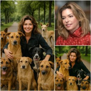 Shania Twain Ignites the Web with a Heartwarming Announcement: She Will Invest $20 Million to Create a “Paradise” Dedicated to Rescuing Stray Dogs, nabeo