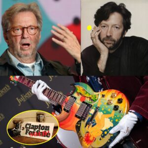 With tears, Eric Clapton let go of His Beloved Guitars on raising £10m for charity "I choked up as my guitars were sold" 🎸💕