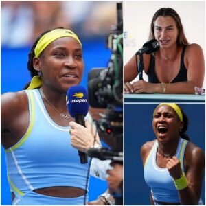 “It’s either me or her” – Coco Gauff firmly gives a clear ultimatum to the US Tennis Federation: “If you continue to criticize, I will leave – forever” Aryna Sabalenka immediately fired back with 10 WORDS that made the federation make a shocking decision!