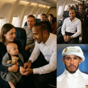 🥰 TOUCHING STORY: Lewis Hamilton Meets Critically ill Girl on Flight to F1 Los Angeles! The Girl and Her Parents Are Traveling in Search of Life-Saving Treatment