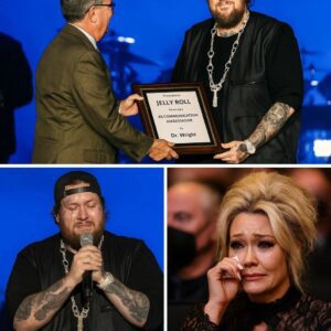 From “Giant” to Inspirational Icon: Jelly Roll’s Transformation Moves the Nation...