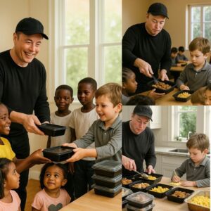 Elon Musk and Son Lil X Leave the World Stunned: 100+ Meal Bags for Kids and a Handwritten Note That Has Everyone Asking—What’s Inside and Why Is It So Special? - ws