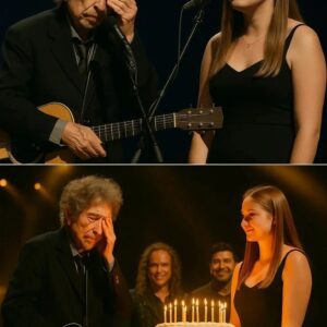 Bob Dylan’s 84th birthday concert turned from a grand performance into one of the most emotional moments of his life when his daughter, Nali, unexpectedly walked onto the stage and joined him for a heartfelt duet of “Blowin’ in the Wind.” ws