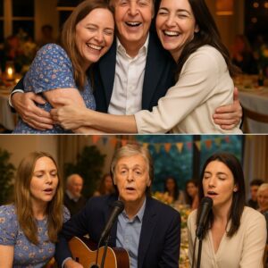 "Paul McCartney’s Unforgettable Family Duet: A Magical Night with Daughters Stella and Mary" nh