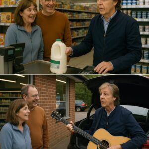 “Paul McCartney Plays ‘Blackbird’ in Supermarket Parking Lot for Shocked Couple in Sussex” nh