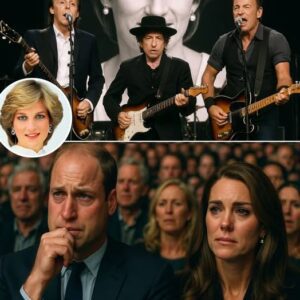 โWe Never Stopped Missing You, Dianaโ โ McCartney, Dylan & Springsteen Reunite for an Emotional Night of Music, Memory, and Mourning ๐ฅ