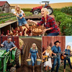Carrie Underwood and Blake Shelton’s Heartwarming Farm Reunion — With a Little Help From Gwen Stefani congchua