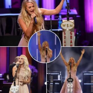 ๐ฅ Emotional Explosion: Carrie Underwood Breaks Down on Stage at Grand Ole Opry โ โInside Your Heavenโ Leaves the Crowd in Tears as She Announces New Album Inspired by Her Humble Beginnings! ๐ฅ