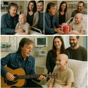 “Paul McCartney’s Most Heartfelt Performance: The Day He Put Down the Spotlight to Sing ‘Yesterday’ for a Brave Child Battling Cancer in a Boston Hospital”