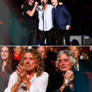 The crowd barely had time to catch its breath as the Foo Fighters tore into Led Zeppelin’s “Rock and Roll” like their lives depended on it.