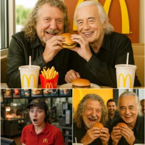 Shocking McDonald’s Moment: Robert Plant and Jimmy Page Leave Everyone Stunned nabeo