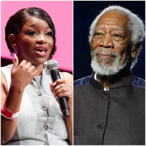 Morgan Freeman PUBLICLY SCHOOLS Jasmine Crockett in Explosive Debate on Racism — What Happened After the Cameras Stopped Left the Audience Stunned