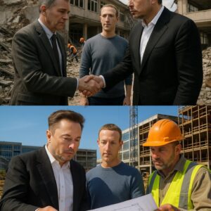 BREAKING: Elon Musk and Mark Zuckerberg Shock the World by Visiting Earthquake-Ravaged School — Their Heart-Stopping Act Will Leave You Speechless! 🌍💔 nabeo