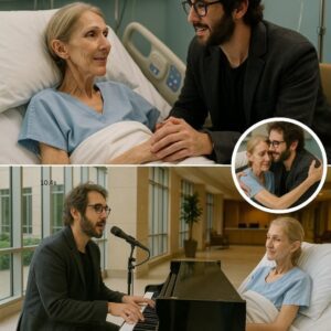 Celine Dion hospitalized, Josh Groban leaves the entire hospital in tears with a surprise musical gift. TD