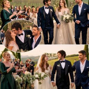 “I’ve sung for millions… but today, I only sing for you.” — Josh Groban’s words to his bride before their vows. TD