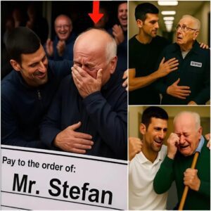 Novak Djokovic’s Unforgettable Reunion: A Tennis Legend Changes His Former Janitor’s Life Forever...